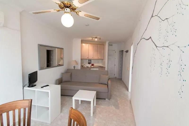 公寓 Palm Beach Club Apartamentos Carihuela 托雷莫利诺斯 西班牙